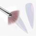 Fan-Shaped Nail Brush | Acrylic-Liner Removal Tool | Rhinestone Handle & Nylon Hair | Perfect for Nail Art & Manicure - Buy Online on GoSupps.com