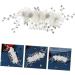 Mikinona Flower Side Hair Comb Girls Hair Accessory Rhinestone Headpiece Hair Jewels for Women Rhinestone Hair Comb Wedding Hair Comb Rhinestones Wedding Dress Bride Hair Piece - Buy Online on GoSupps.com