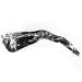 1 piece wave hair clip mini in black silver thread approx. 9cm long - Made in Germany - WeLoveBeads