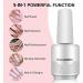TEEROVA 5 in 1 Builder Gel for Nails - 15ml Builder Base Strengthening Gel UV/LED Nail Polish Gel Hard Gel for Manicure Repair Nail Extension Nail Strengthen Nail Art Decoration (Clear) - Buy Online on GoSupps.com