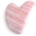 JOVIVI Rose Quartz Gua Sha Board - Heart-Shaped Scraping Massage Tool for Acupuncture Therapy | Natural Aventurine Healing Benefits - Buy Online on GoSupps.com