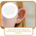 6pcs Transparent Silicone Cosmetic Ear Stickers - Painless Adult Ear Corrector for Prominent Ears - Elf Ear Design - Buy Online on GoSupps.com
