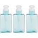 Buy Transparent Blue Pump Bottle - Ideal for Family Friends Travel & Vacation | Fast International Shipping - Buy Online on GoSupps.com