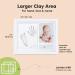 KeaBabies Baby Footprint Kit - Hand and Footprint Keepsake Frame - Ideal Baby Shower Gift - Personalized Baby Print Kit - Registry Essential (Alpine White) - Buy Online on GoSupps.com