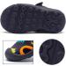 HOBIBEAR Kids Water Shoes - Quick Dry Closed-Toe Sandals for Boys and Girls | Toddler/Little Kid Size 5 | Black-Orange - Buy Online on GoSupps.com