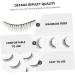 minkissy 5 Pairs Short False Eyelashes Lashes Eyelashes Extension 3d Synthetic Eyelashes Fluffy Volume Lashes Stage Eyelash Fake Lashes Thick Eyelash Black Artificial Fiber Extend Slim - Buy Online on GoSupps.com