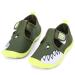 nerteo Boys Girls Cute Aquatic Water Shoes & Beach, Swim, Pool, Water Park & Toddler/Little Kid 10 Toddler Olive/Shark