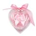 itrimaka Makeup Powder Puff Bowknot Heart Powder Puff Washable Long-haired Powder Puff for Face Cleaning Soft Makeup Powder Puff for Babies Pink
