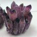 Natural Crystal 300-700g Natural Purple Ghost Quartz Crystal Cluster Crystals raw Gemstone Specimen for Home&Office Decoration Synthetic Power Stone Crystal HOMEZHOU (Size : 500-600g)