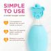 Oogiebear Baby Nasal Aspirator Bulb and 2-in-1 Nose Booger Snot & Ear Wax Gadget - Orange Bundle - Buy Online on GoSupps.com