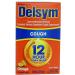 Delsym Cough Suppressant Liquid 3 oz - Fast Relief for Adults | Cough Medicine | Orange Flavor | International Shipping Available - Buy Online on GoSupps.com