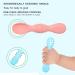4 Pieces Baby Spoons Set - Silicone Learning Spoon for Babies 4+ Months | Feeding Starter Tools in 4 Colors - Buy Online on GoSupps.com