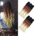 Shop Ombre Jumbo Braids - Blond Kanecalon Extensions for Crochet Braids | Quality Kunsthaar Hair - Buy Online on GoSupps.com