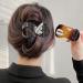 Leikedun 4 PCS Hair Claw Clips - Large Acrylic Non-Slip Clips in Matte & Bright Black/Brown Colors - Buy Online on GoSupps.com