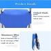Multi-Function Folding Flat Stretcher Stretcher Emergency Fire Rescue Stretcher Simple Stair Wheeled Stretcher for Sport and Rescue (Color : Blue) - Buy Online on GoSupps.com