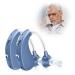 Britzgo portable easy to use rechargeable long battery life of high-resolution sound quality noise suppression function (blue couple) 1204-Blue2 Blue