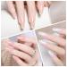VENALISA 3 in 1 Rubber Base Gel Nail Polish Set - 6 Colors Nude Pink Milky White & Sheer Pink | Strengthener for Beautiful Nails - Buy Online on GoSupps.com