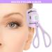 Electric Heated Eyelash Curler - 2 Heating Modes for Quick & Natural Curling - Long Lasting Results - Purple (1Pack) - Buy Online on GoSupps.com