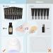PHOENIXY Poly Nail Gel Kit: 9 PCS White Purple Cinnamon Series with UV LED Lamp - Beginner Nail Extension Set for Women - Buy Online on GoSupps.com