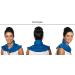 Buy Gentian Blue Neck Horns with Stand-Up Collar | Organic Fabric Cherry Core Warming Pillow - Comfortable Neck Warmer - Buy Online on GoSupps.com