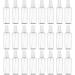24 PCs empty spray bottle 100ml spray bottle Small reusable and refillable small transparent plastic bottles for cleaning alcohol disinfection travel essential oils perfumes
