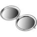 2 Set Mini Travel Round Pocket Mirror - Compact Collapsible Cosmetic Mirror for Makeup & Shaving (7cm Diameter) - Buy Online on GoSupps.com