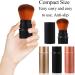 Vtrem 3PCS Kabuki Foundation Brush Retractable Red Black Brown Professional Travel Brushes Blush Foundation brush Makeup Brush Set Blush Brush Red/Black/Brown - Buy Online on GoSupps.com