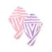 Pack of 2 Microfiber Hair Towel Wrap for Women Super Absorbent Quick Dry Hair Turban Hair Drying Towel with Button Head Towel Cap (Purple & Pink) TOW-1-Purple & Pink