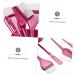 Beavorty 1 Set hairdressing tool Hair Coloring hair dye applicator tint color mixing bowl hair dye bowl hair tint brush Color Tint Hair Dye Cream Stirrer mixer household abs - Buy Online on GoSupps.com