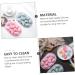 Zerodeko 6 Pcs Silicone Mold Christmas Decor Easter Egg Molds Silicone DIY Candy Gum Paste Easter Baking Manual Silicone Fondant Mold Cake Fondant Mint Jelly Chocolate Cake Mold Silica Gel 22.9X15X2.3CMx3pcs - Buy Online on GoSupps.com