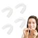 TYVOM 4Pcs Mouth Guard Sleep Apnea Mouth Guard Teeth Grinding Night Guard for Adults Teeth Straightening Kit Reusable Anti Snore Mouth Guard Perfect for Adults and Kids