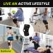 Buy Bukihome Knee Brace Support with Gel Pads & Stabilizers | Pain Relief for Meniscus Tear Arthritis - Adjustable Compression for Sports & Workouts (XX-Large) - International Shipping Available - Buy Online on GoSupps.com