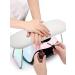 Nail Arm Rest Microfiber PU Leather Manicure Hand Pillow Cushion - 1 Pack White - Buy Online on GoSupps.com