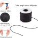 100 Yards Black Nylon Cord for Wind Chimes, Roman Rollers & Beading - 1.5mm Black - Buy Online on GoSupps.com