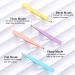 WUBAYI 7Pcs Stainless Steel Tweezers Kit for Facial Hair Removal - Professional Eyebrow Tweezers Set for Men & Women - Buy Online on GoSupps.com