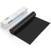 SOMOLUX HTV Matte Black Iron on Vinyl 12 x 15ft Roll - Easy to Cut & Weed, Heat Transfer Vinyl for T-Shirts - Compatible with Silhouette and Cricut - Buy Online on GoSupps.com