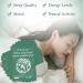 Detox Foot Pads - Vital Bamboo Plasters for Improved Circulation & Sleep | 20 Piece Set - Buy Online on GoSupps.com