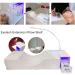 Eyeline Pillow - U-Shaped Eyelash Extension Cushion Set with LED Light | Ergonomic Makeup Pillow for Salons & Home Use | Perfect for Eyelash Extensions & Eyebrow Trimming in White - Buy Online on GoSupps.com