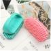 Plafope 2-in-1 Hair Shampoo Brush & Massager - Green Hair Scalp Cleaner for Miniatures & Dolls House | Adult Size 11x6cm - Buy Online on GoSupps.com