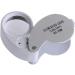 Lightweight Magnifying Glass 40X Portable Magnifying Glass with Light for Identification and Reading of Jade and Antique Lofty Ambition - Buy Online on GoSupps.com