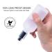 2-Pack 3.4oz Empty Frosted Glass Perfume Atomizer Spray Bottles - Fine Mist Spray, Silver Frosted Design - Buy Online on GoSupps.com
