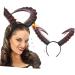 HAPINARY 1pc Devil's Horn Headband Bull Horn Headpiece Halloween Hair Accessories Women Long Horns Headpiece Devil Cosplay Hair Accessory Evil Horn Headdress Cosplay Headpiece Headbands Pu - Buy Online on GoSupps.com