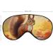 Fall Squirrel Sleep Mask - Comfortable Light Blocking Eye Mask for Men & Women | Ultralight Travel & Night Sleep Solution - Buy Online on GoSupps.com