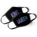 Snuzz mouth nose cover king & queen washable reusable 100% polyester 2-layer double pack storage in Germany Smart (space)