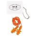 MFH earplugs with RS orange