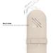 Travel Makeup Brush Holder & Organizer Bag - Walnut Silicone Cosmetic Pouch - Buy Online on GoSupps.com