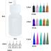 Xmasir Multi-Purpose Precision Applicator JAC Bottle for Henna - 2 Pieces 28 ml + 4 & 16 Needle Tips - Ideal for Fine Detailing - Buy Online on GoSupps.com