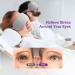 Lavender Aromatherapy Weighted Eye Mask for Hot & Cold Therapy - Relief for Dry Eyes, Puffy Eyes, Migraine, Sinus Pain - Men & Women - Grey - Buy Online on GoSupps.com