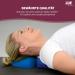 Sissel Neck Relax Massage Device - Ergonomic Neck Relief & Relaxation | Versatile for Pilates & Thoracic Support | Skin-Friendly PVC | Blue | Well-Being & Pain Relief - Buy Online on GoSupps.com