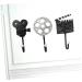 Alipis 3pcs Door Hooks Wall Hooks Wall Rack Door Rack Robe Hanger Coat Hanger Classic Ledge medium Picture 1 - Buy Online on GoSupps.com